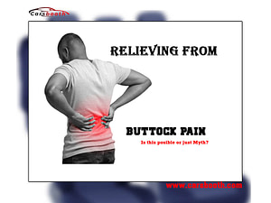 How to Relieve Buttock Pain From Sitting