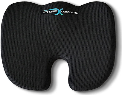 Best Memory Foam Seat Cushion with Handle & Carrying Bag
