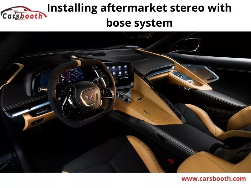 Installing aftermarket stereo with bose system